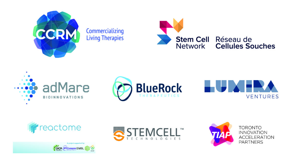 All sponsors FINAL Nov 10-01-01 Sponsors: CCRM, Stem Cell Network, admare, Blue Rock, Lumira, Reactome, STEMCELL Technologies, TIAP